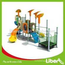 Liben Play Customized Design Outdoor Playground with Plastic Slides